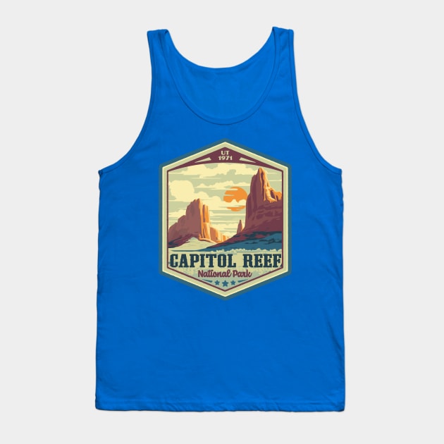 Capitol Reef National Park Tank Top by GIANTSTEPDESIGN